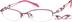 Oval Glasses 470019 in Pink