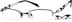 Oval Glasses 470021 in Black