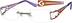 Rimless Glasses 470615 in Brown