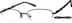 Oval Glasses 470821 in Black