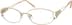 Oval Glasses 471814 in Gold