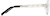 Side view of Rimless Glasses 472611 in Silver thumbnail
