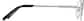 Side view of Oval Glasses 473511 in Silver thumbnail