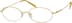 Oval Glasses 473514 in Gold