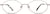Front view of Oval Glasses 473519 in Pink thumbnail