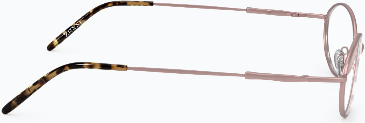 Side view of Oval Glasses 473519 in Pink thumbnail