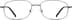 Rectangle Glasses 478912 in Gray