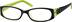 Oval Glasses 481724 in Green