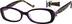 Oval Glasses 483417 in Purple