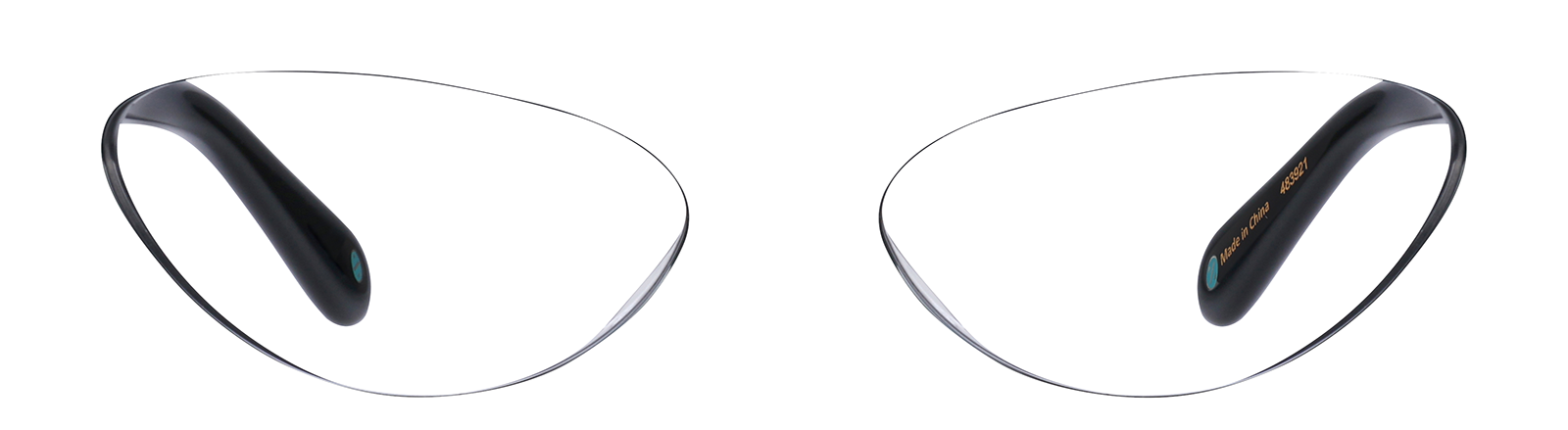 Black Cat-Eye Glasses #483921 | Zenni Optical