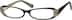 Oval Glasses 484621 in Black