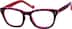 Square Glasses 486317 in Purple