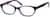 Angle view of Oval Glasses 487217 in Purple thumbnail