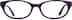 Oval Glasses 487217 in Purple