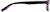 Side view of Oval Glasses 487217 in Purple thumbnail