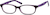 Angle view of Oval Glasses 488117 in Purple thumbnail