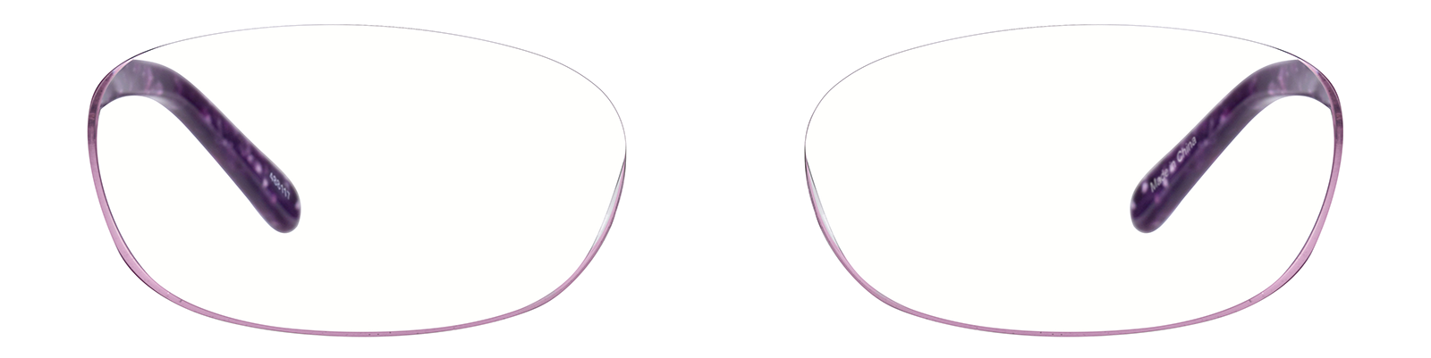 Purple Oval Glasses #488117 | Zenni Optical