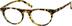 Round Glasses 489725 in Tortoiseshell