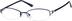 Oval Glasses 490716 in Blue