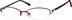 Oval Glasses 490718 in Red
