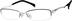 Rectangle Glasses 499330 in White