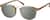 Angle view of Round Clip-On Set 502615 in Brown thumbnail