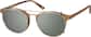 Angle view of Round Clip-On Set 502615 in Brown thumbnail