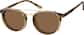 Angle view of Round Clip-On Set 502625 in Tortoiseshell thumbnail