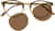 Front view of Round Clip-On Set 502625 in Tortoiseshell thumbnail