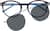 Front view of Round Magnetic Snap-On Set 502925 in Tortoiseshell thumbnail