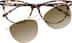 Cat-Eye Magnetic Snap-On Set 503019 in Pink Tortoiseshell