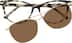 Cat-Eye Magnetic Snap-On Set 503035 in Tortoiseshell