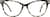Front view without clip-on of Cat-Eye Magnetic Snap-On Set 503035 in Tortoiseshell thumbnail