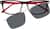 Front view of Rectangle Magnetic Snap-On Set 503121 in Black thumbnail