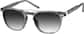 Angle view of Moonlight Muse Glasses 503212 in Gray thumbnail