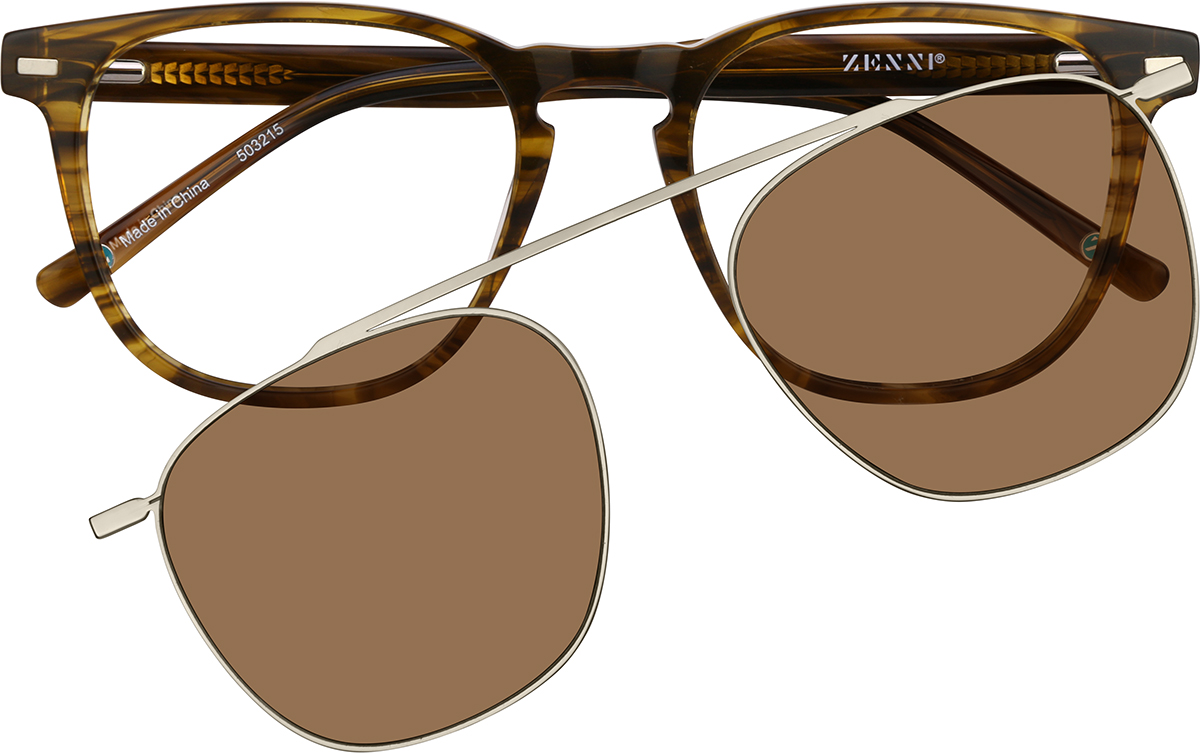 Brown Moonlight Muse Glasses