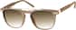 Angle view of Moonlight Muse Glasses 503233 in Taupe thumbnail