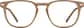 Front view without clip-on of Moonlight Muse Glasses 503233 in Taupe thumbnail