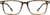 Front view without clip-on of Rectangle Magnetic Snap-On Set 503315 in Brown thumbnail