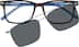 Rectangle Magnetic Snap-On Set 503325 in Tortoiseshell