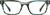 Front view without clip-on of Rectangle Magnetic Snap-On Set 503624 in Green thumbnail