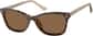 Angle view of Rectangle Magnetic Snap-On Set 503835 in Tortoiseshell thumbnail