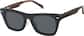 Angle view of Square Clip-on Sunglasses 504025 in Tortoiseshell and Black thumbnail