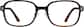 Front view without clip-on of Soft Square Magnetic Clip Ons 504125 in Tortoiseshell thumbnail