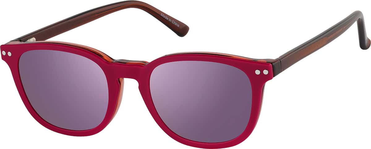 Tortoiseshell Polarized Magnetic Clip On Square Glasses #504325