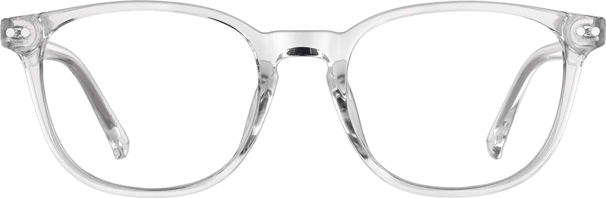 CLarity, メガネ Clear Polarized Magnetic Clip On Square Glasses #504323 | Zenni