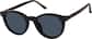 Angle view of Lunettes de soleil rondes magnétiques Clip solaire 504725 in Carapace de tortue thumbnail