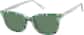 Angle view of Lunettes de soleil magnétiques Clip solaire en forme d’œil de chat 504923 in Transparente thumbnail