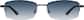 Image of Titanium Rectangle Glasses thumbnail