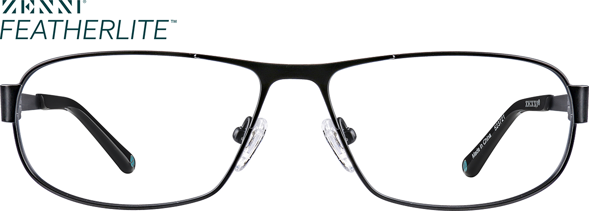 Black Titanium Aviator Glasses